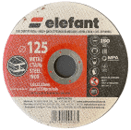 Disc abraziv pentru metal+inox Elefant 125*1,2*22,23 ef-9638