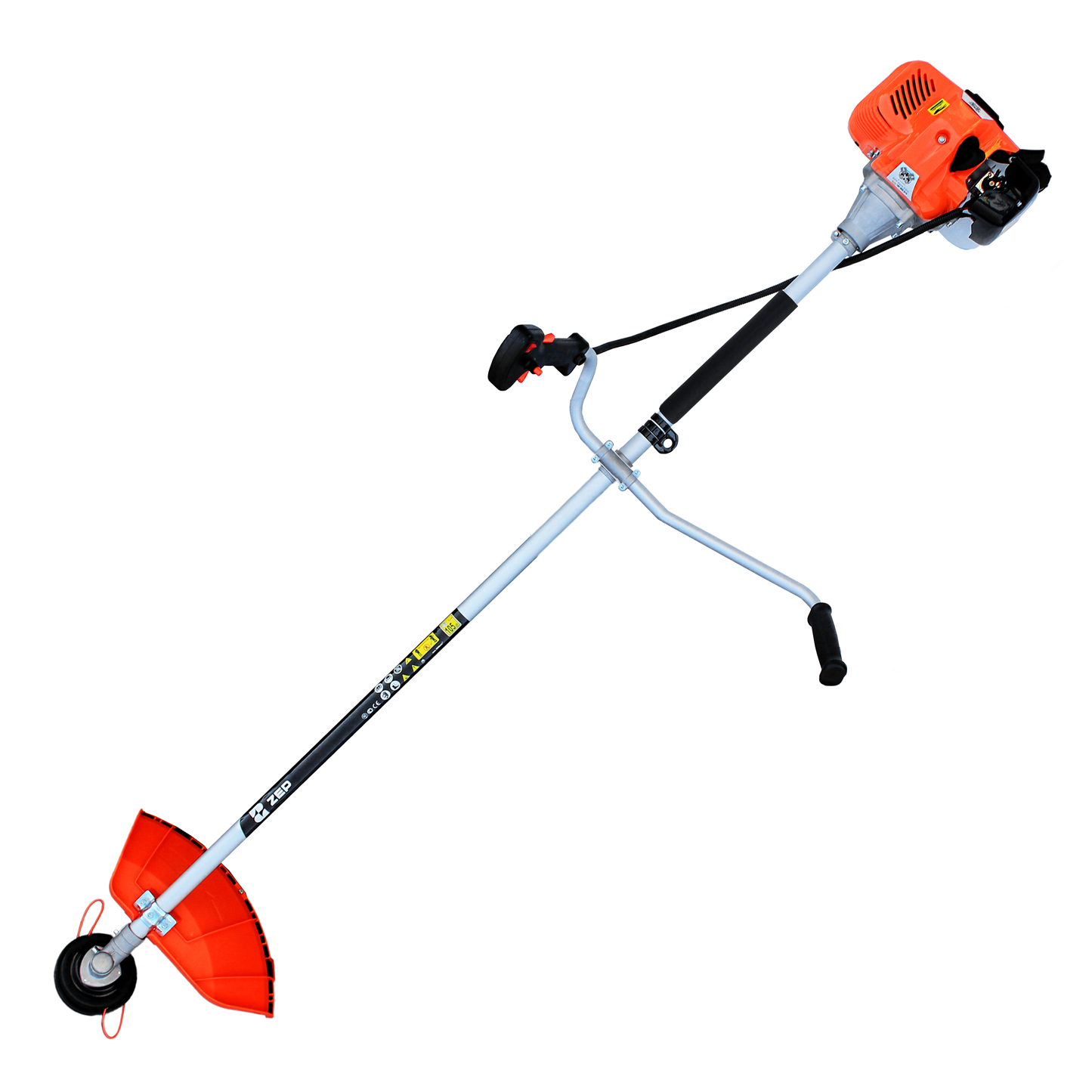 Motocoasa ZEP Power 5* benzina 52CC, 5 CP, 3.8 kW, arbore otel 28 mm, EasyStart + 12 accesorii