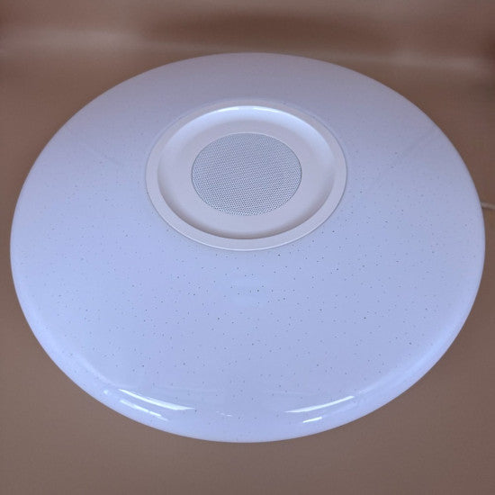 Plafoniera LED SMART cu muzica, 24W, RGB+W, 1800 lm