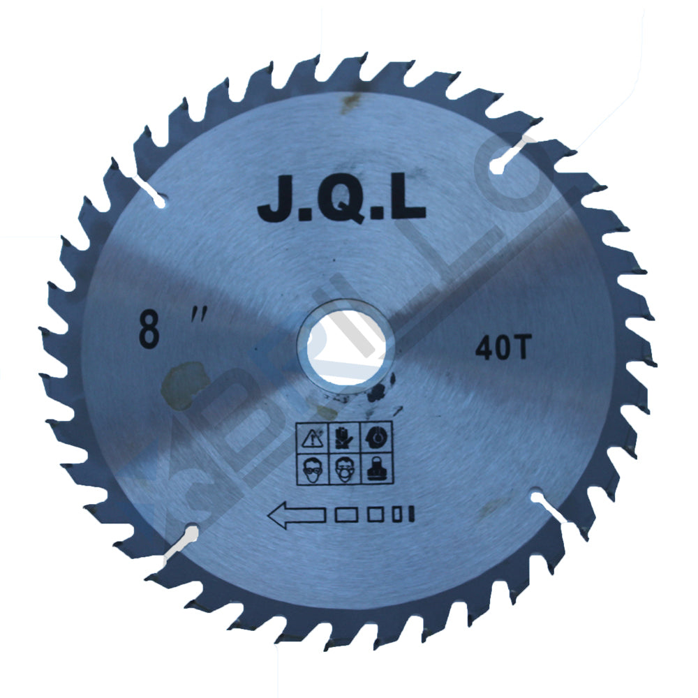 Disc circular 230 x 22.23 mm, 40 dinti, placat cu widia, pentru lemn și PAL, compatibil flex