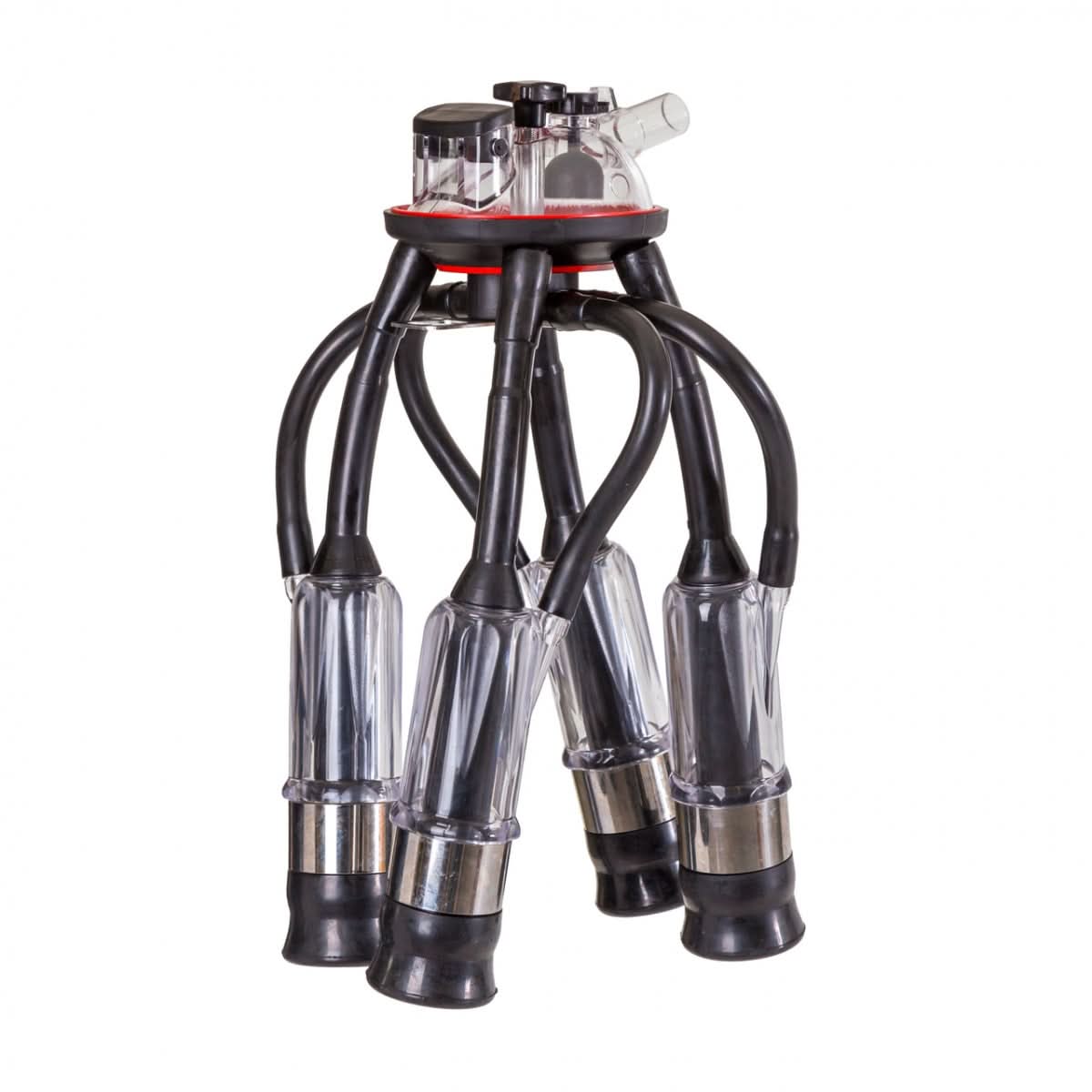 Grup complet de muls pentru vaci, 4 mansoane, colector 240 cm³