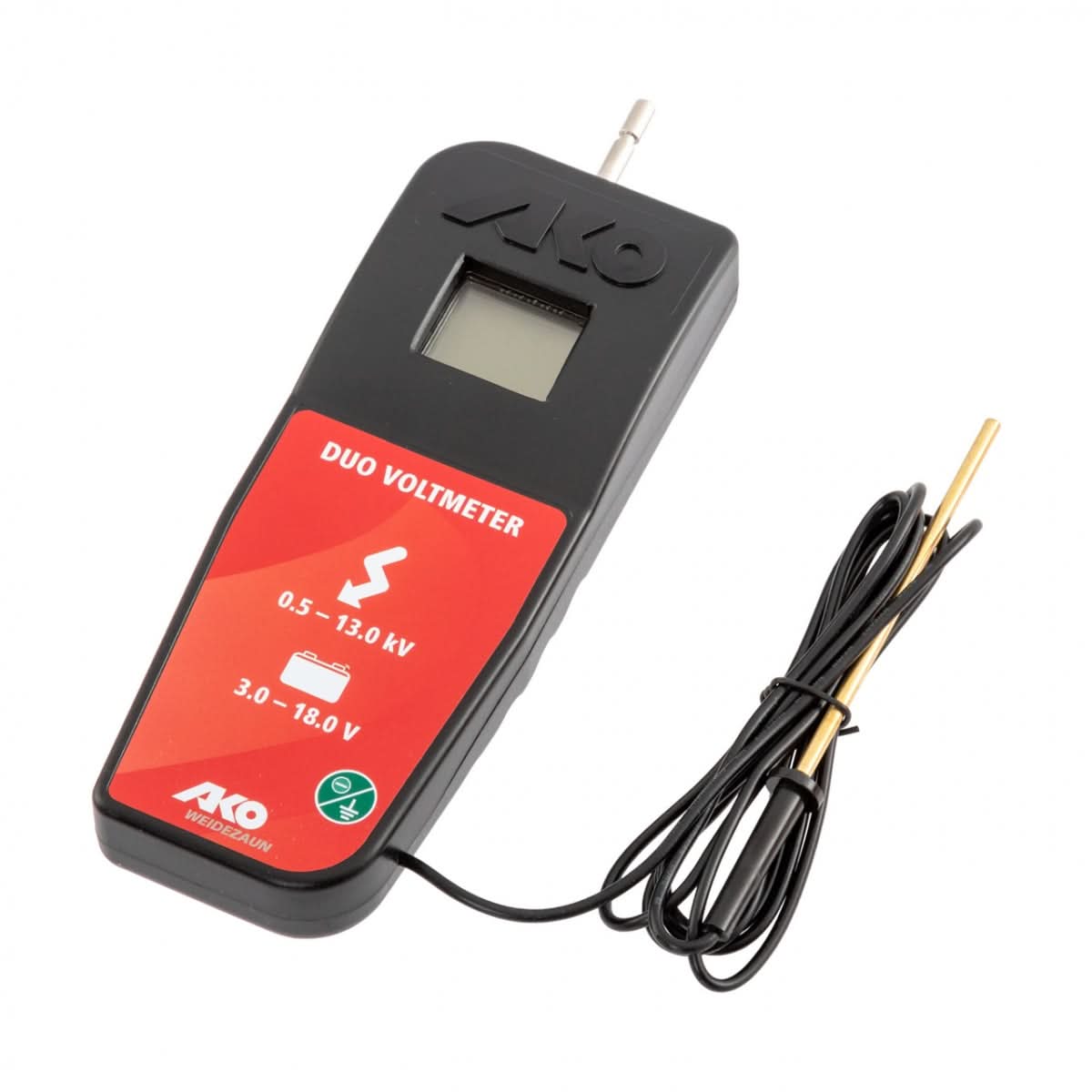 Tester digital pentru garduri electrice, acumulatori si baterii, 3-18 V, 500-13000 V