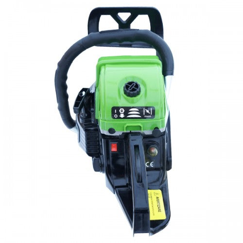 Motofierastrau MasterKraft MK3700-CS, 2.72 CP, 52 cm³, lame 18” si 16”, echipare completa