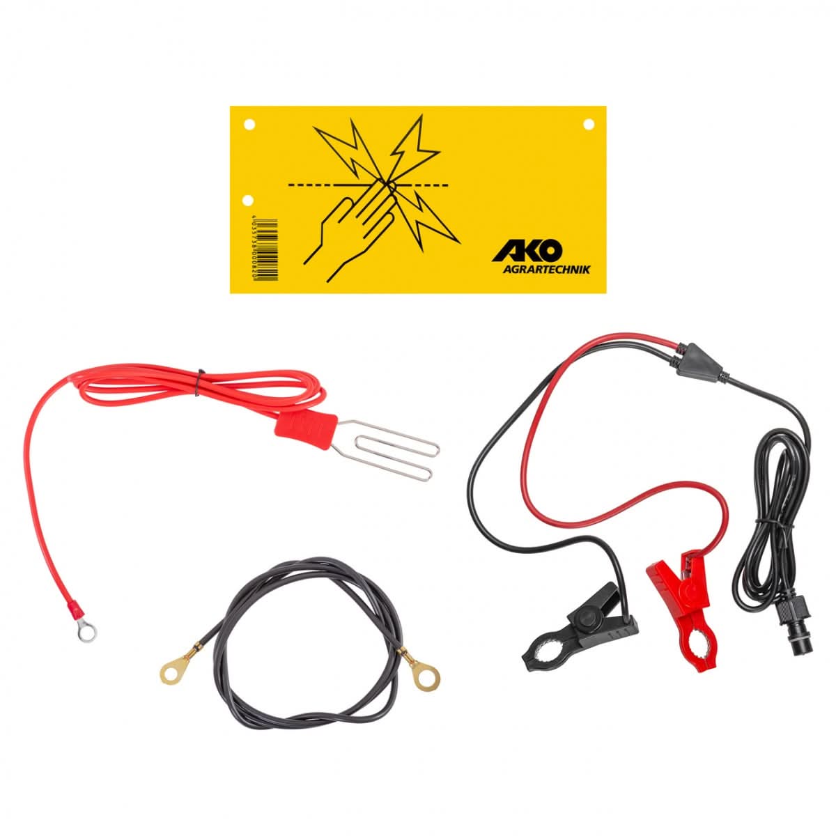 Aparat gard electric AKO Duo Power X 6000 Smart, 230/12 V, 5 Joule, monitorizare prin aplicație mobilă