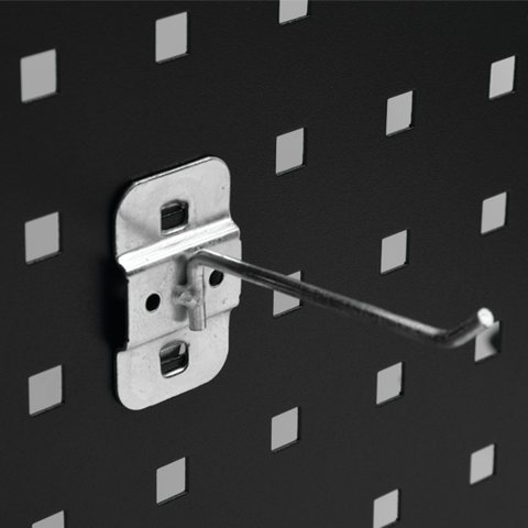 Panou perforat pentru atelier 66x70x2 cm, ochiuri 10x10 mm