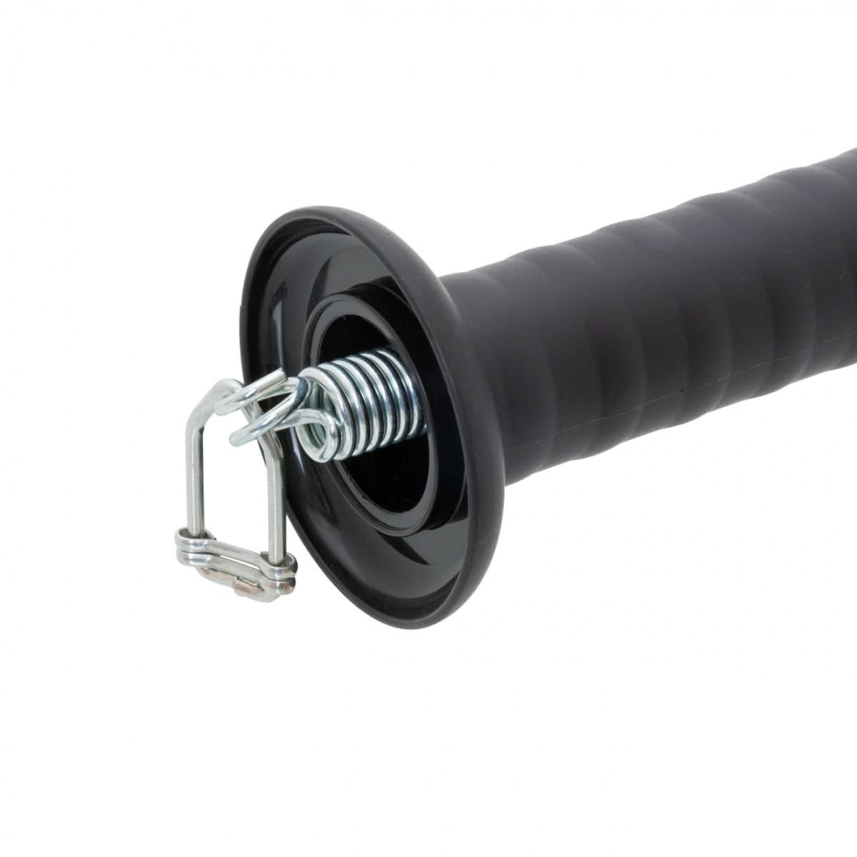 Maner pentru poarta gard electric, cu carlig si arc, potrivit pentru banda 10 mm