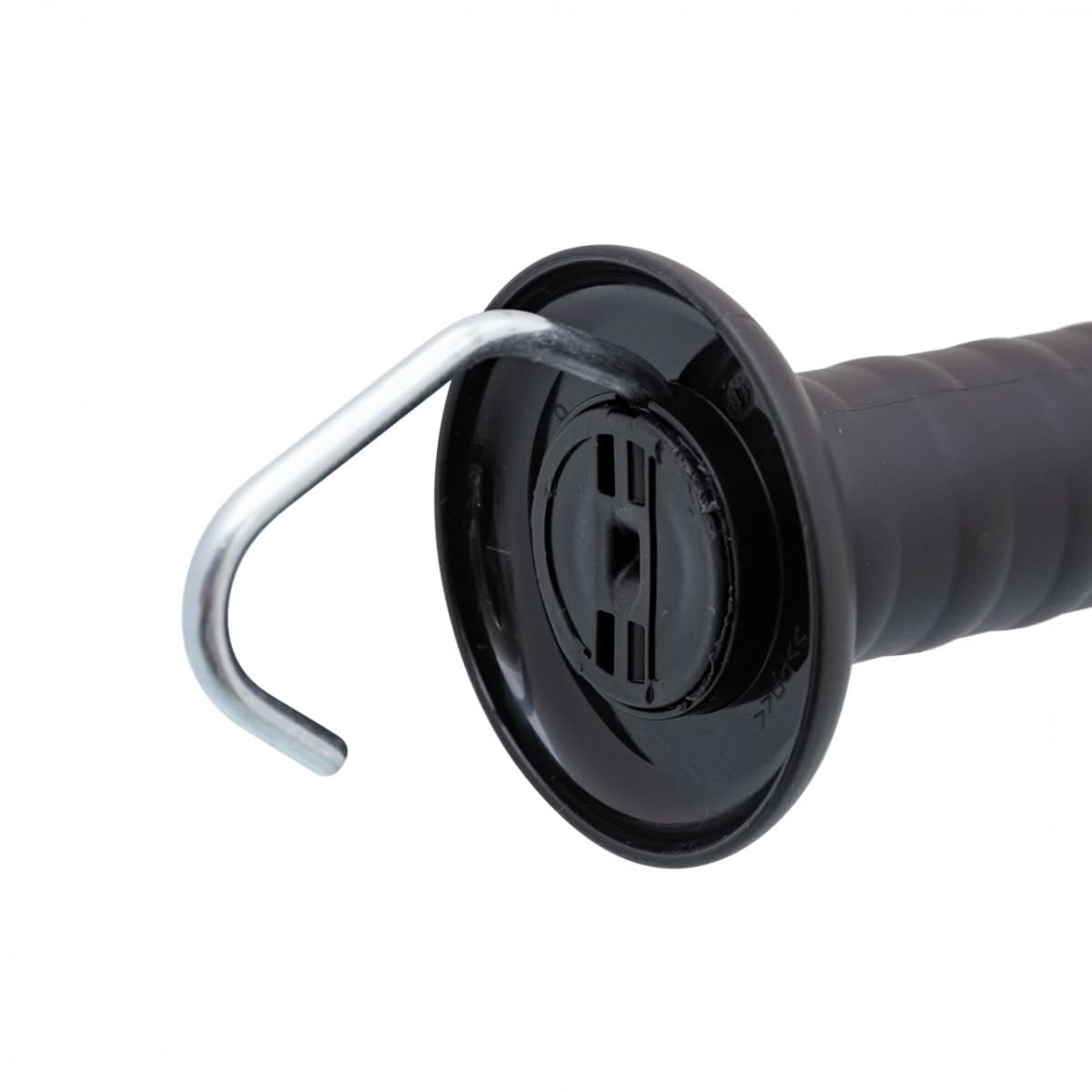 Maner pentru poarta gard electric, cu carlig si arc, potrivit pentru banda 10 mm