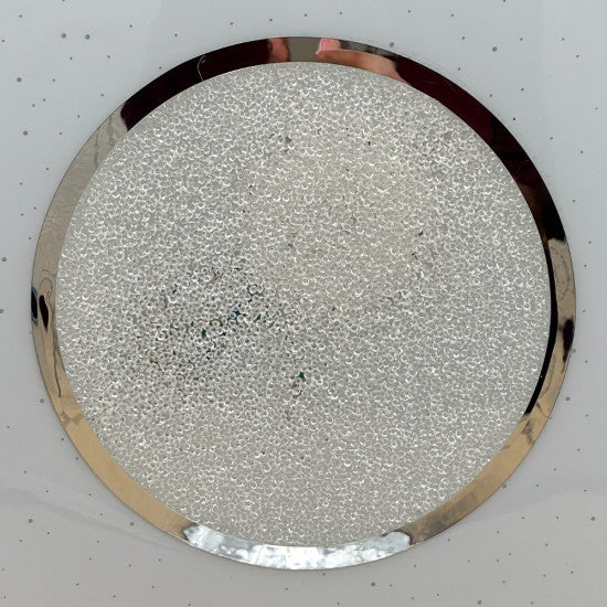 Plafoniera LED Diamant cu Inel Decorativ, 24W, Ø400x100mm, 6500K