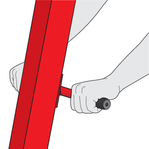 Macara atelier auto hidraulica Yato 1000kg, inaltime ridicare 210cm, pliere compacta, 6 roti metalice, maner manevrare usoara