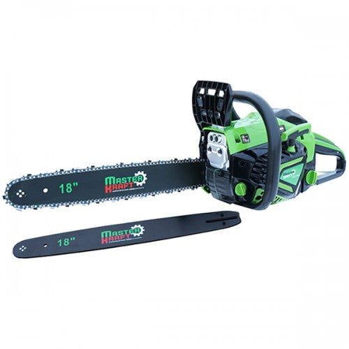 Motofierastrau MasterKraft MK5800-PRO, 3.53 CP, 52 cm³, lame 18", 2 lanturi, semiprofesional