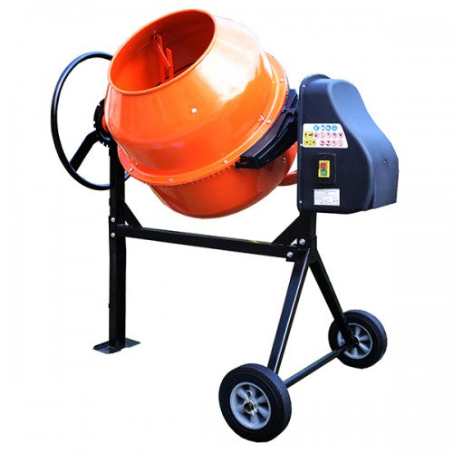 Betoniera 200L Minsk Electro PCM700, 850W, 220V, transmisie prin curea