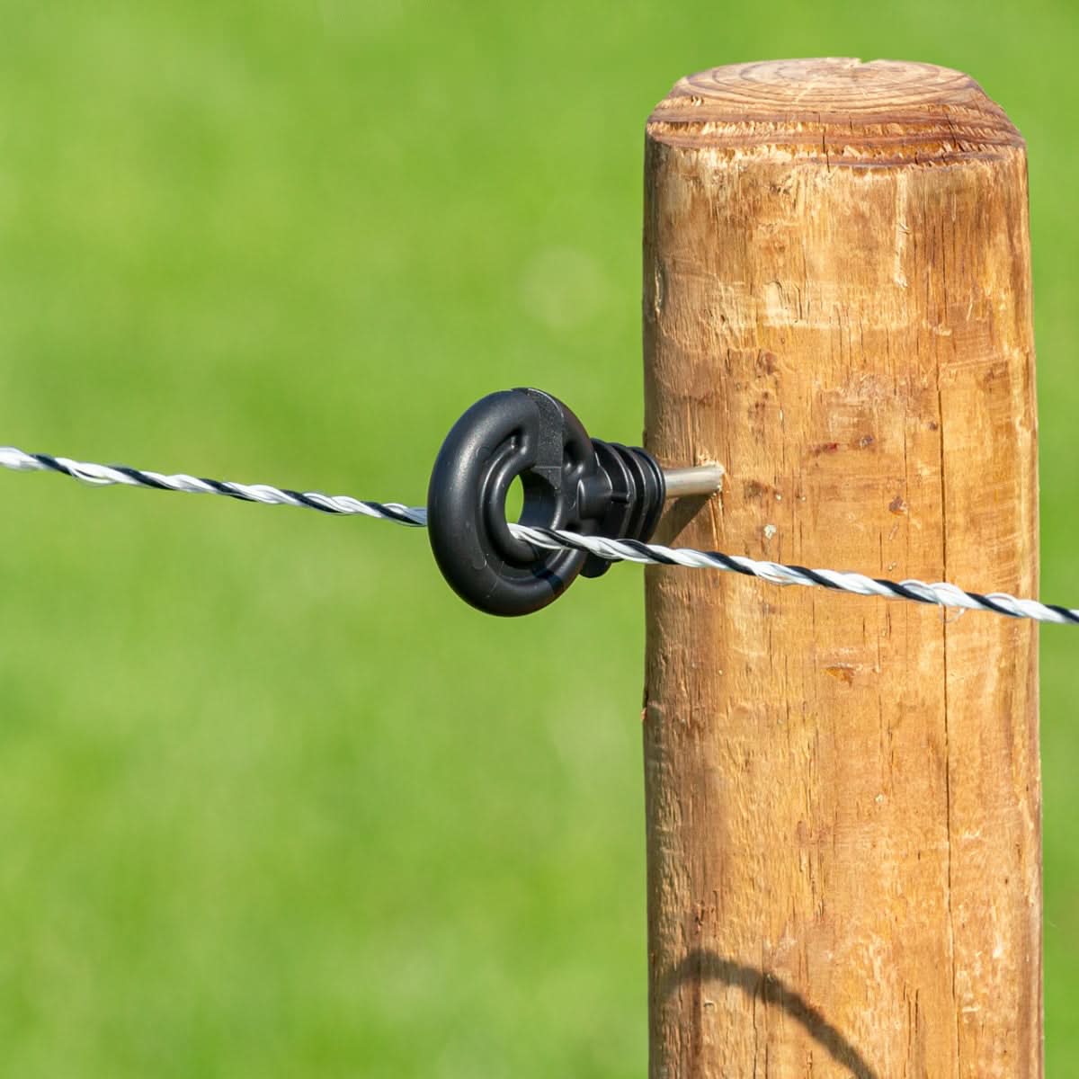 Fir gard electric 1000 m, 130 kg rezistenta rupere, 0.4 ohm/m, insertii inox si cupru