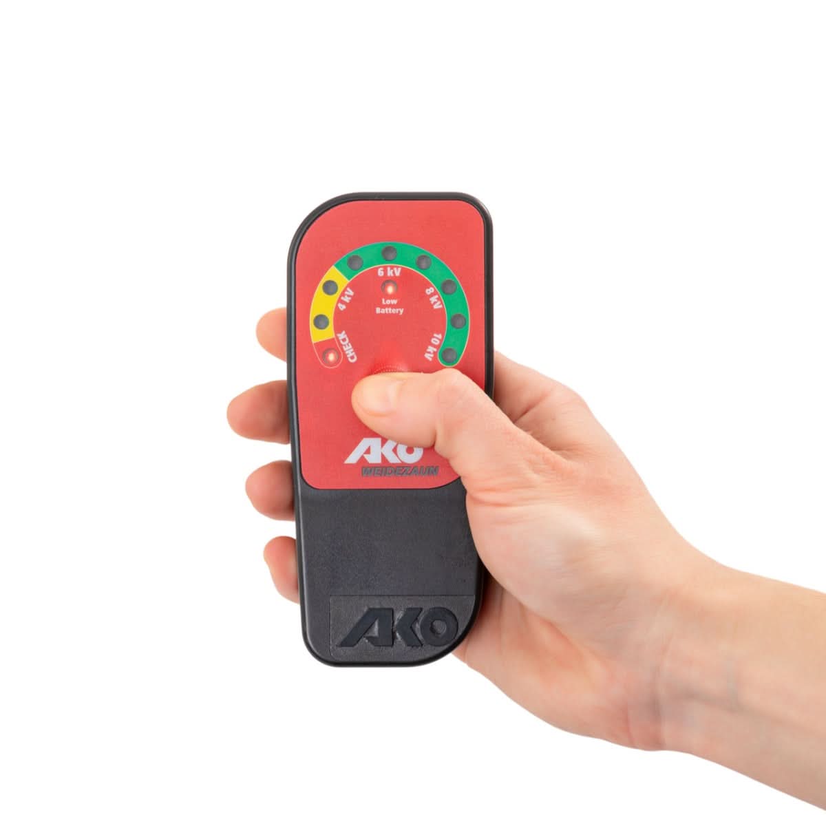Tester tensiune gard electric 1-10 kV cu baterie inclusa AKO