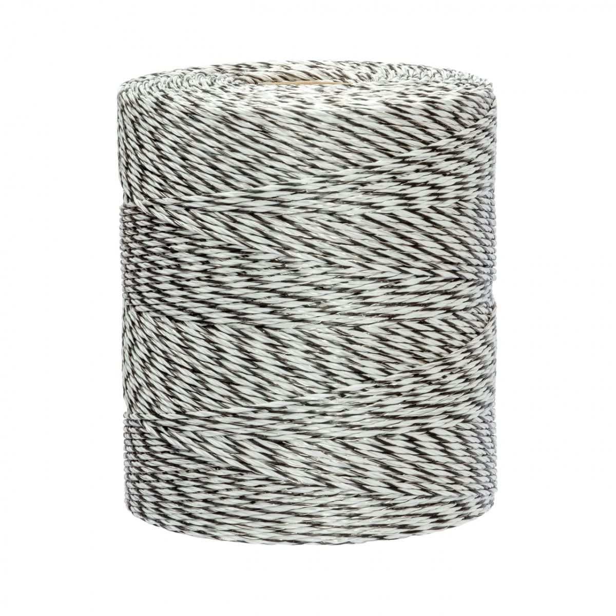 Fir gard electric 1000 m, 130 kg rezistenta rupere, 0.4 ohm/m, insertii inox si cupru