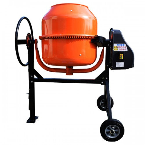 Betoniera 200L Minsk Electro PCM700, 850W, 220V, transmisie prin curea