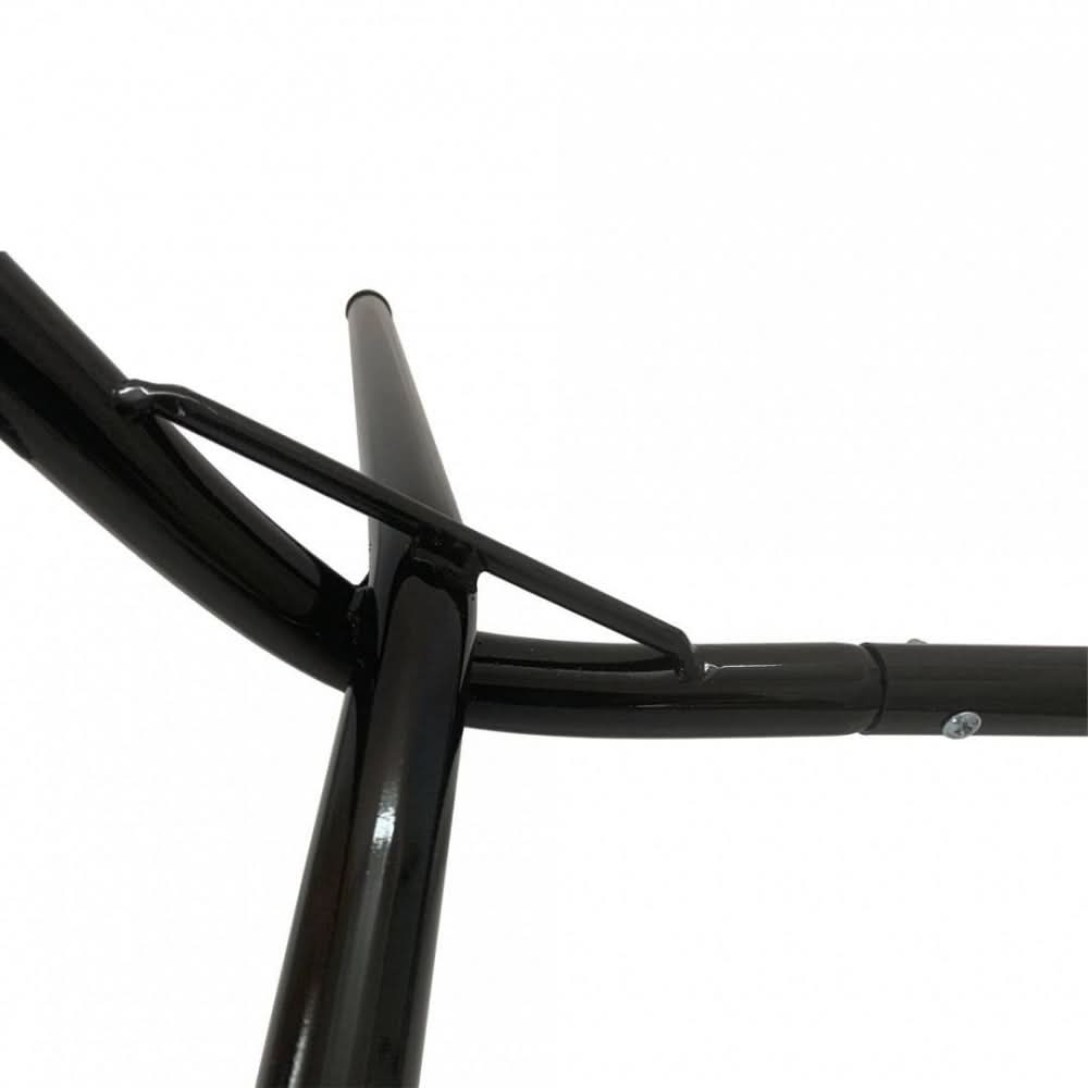 Suport hamac metalic VivaTechnix VMD-1013, teava otel 33.7x3 mm, negru, 120 kg