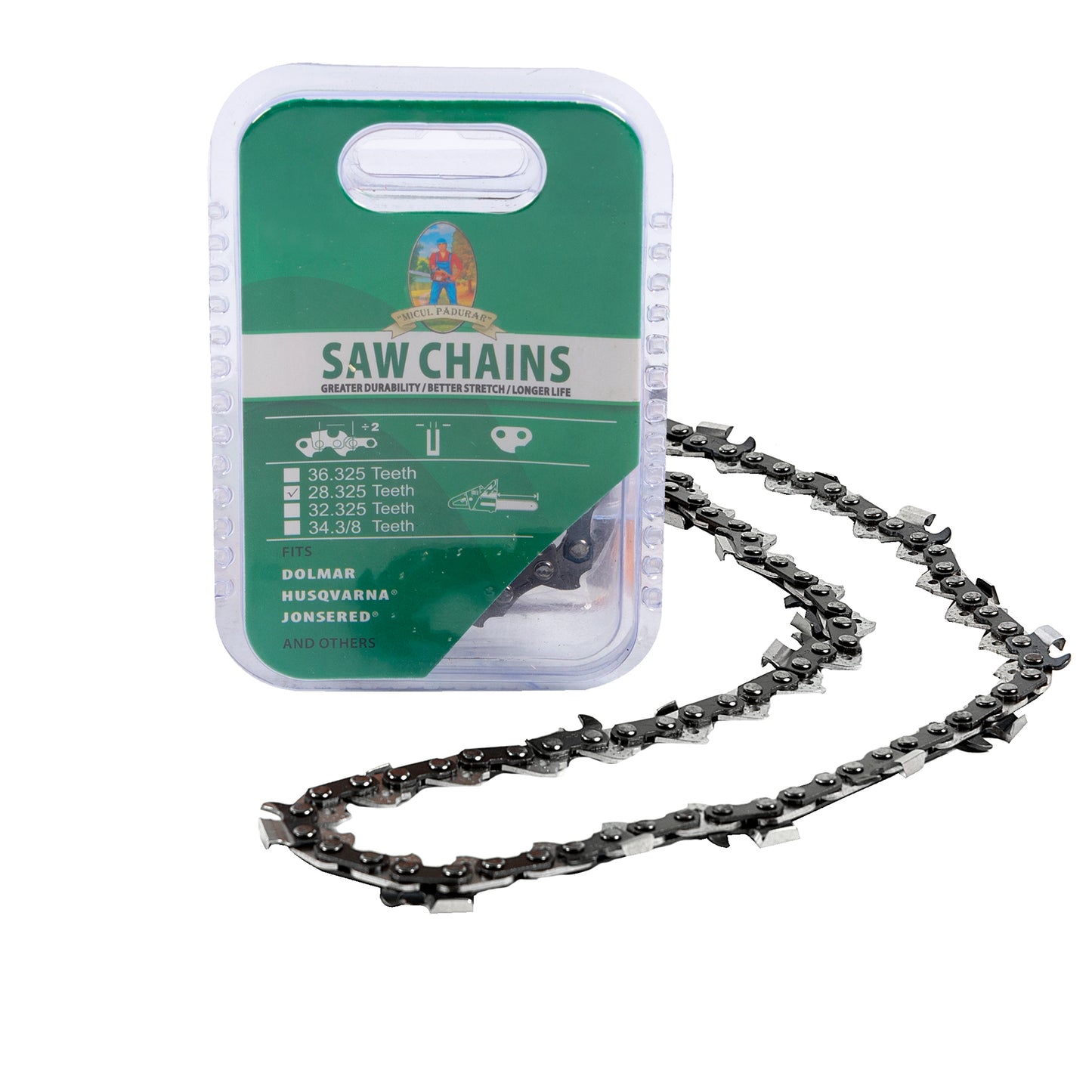 Lant drujba Micul Padurar 13”, pas 0.325, 28 dinti Full Chisel – compatibil cu multiple modele