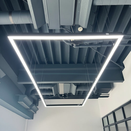 Corp LED liniar interconectabil, 40W, 5000K, 1200 mm, negru