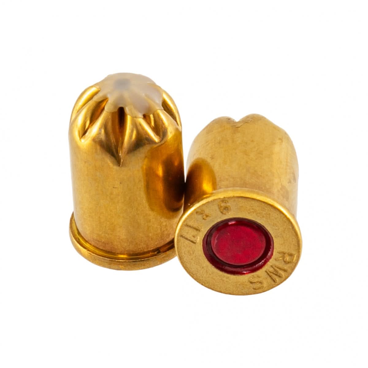 Capse asomator rosii 9 × 17 mm, 50 buc pentru animale talie mare