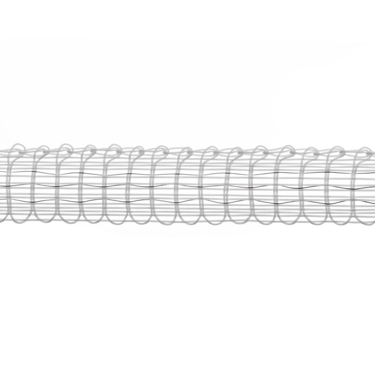 Bandă gard electric 10 mm, 500 m, rezistență la rupere 60 kg, rezistență electrică 11 Ω/m