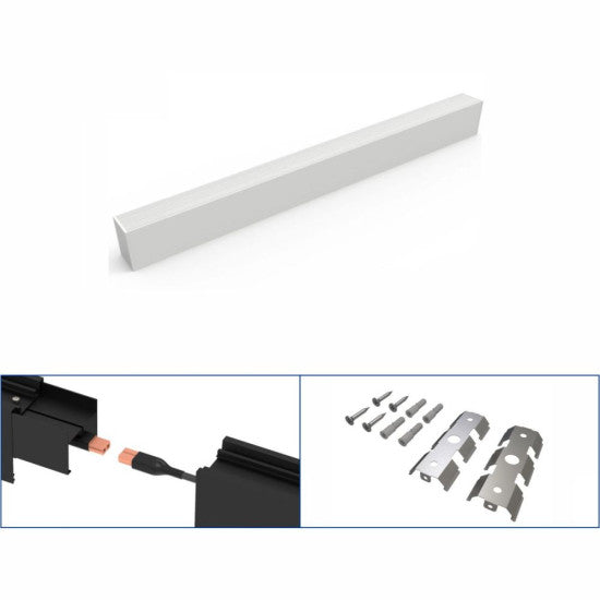 Corp LED liniar interconectabil, 20W, 5000K, 600 mm, alb