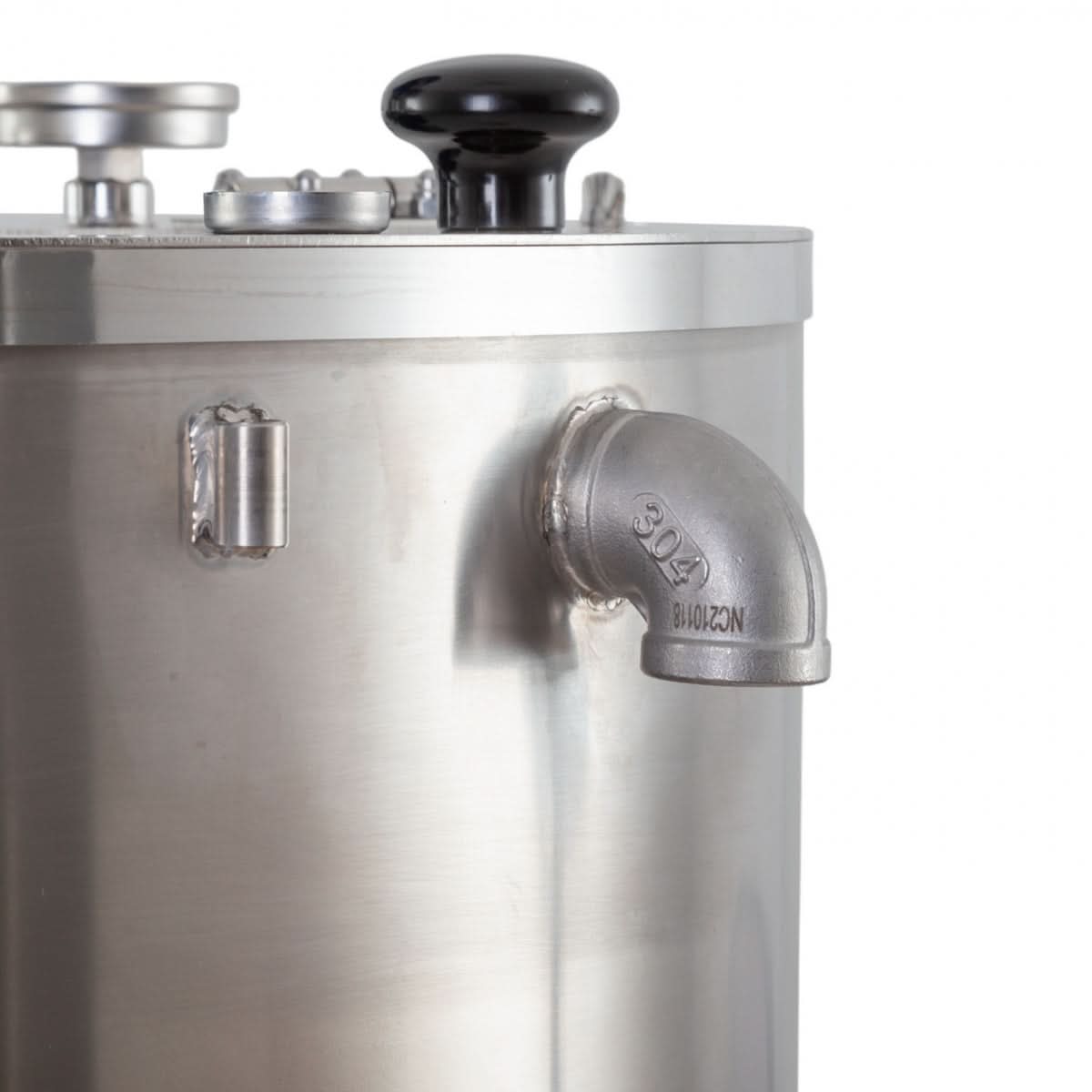 Incalzitor lapte animale MilkPot 50 inox 50 litri cu amestecator motorizat si trepied