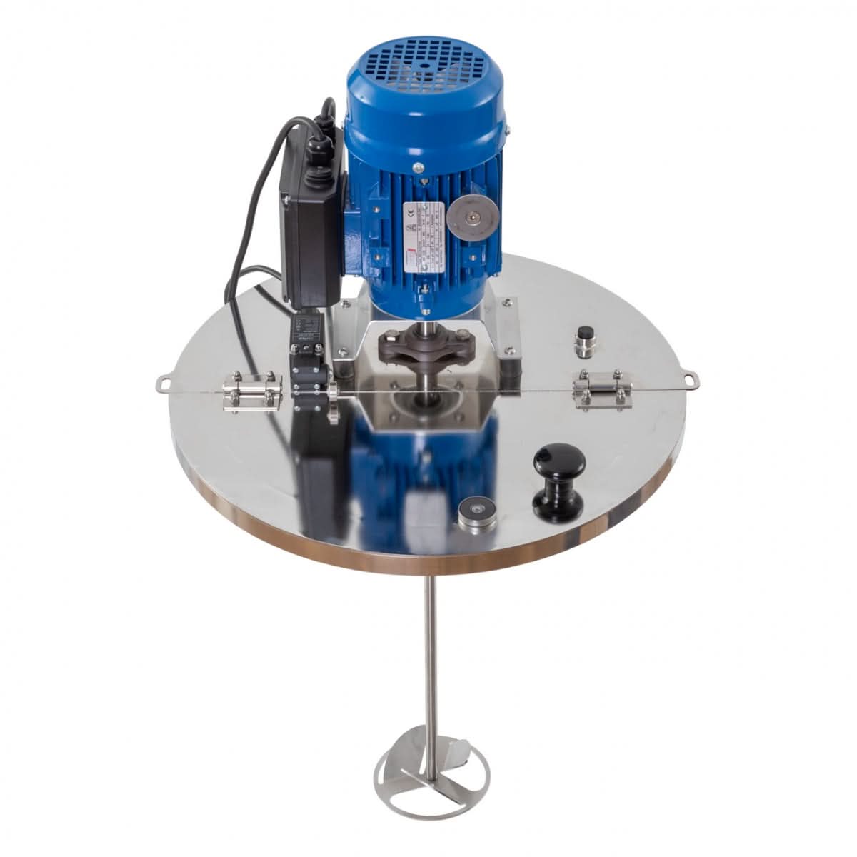 Incalzitor lapte animale MilkPot 50 inox 50 litri cu amestecator motorizat si trepied