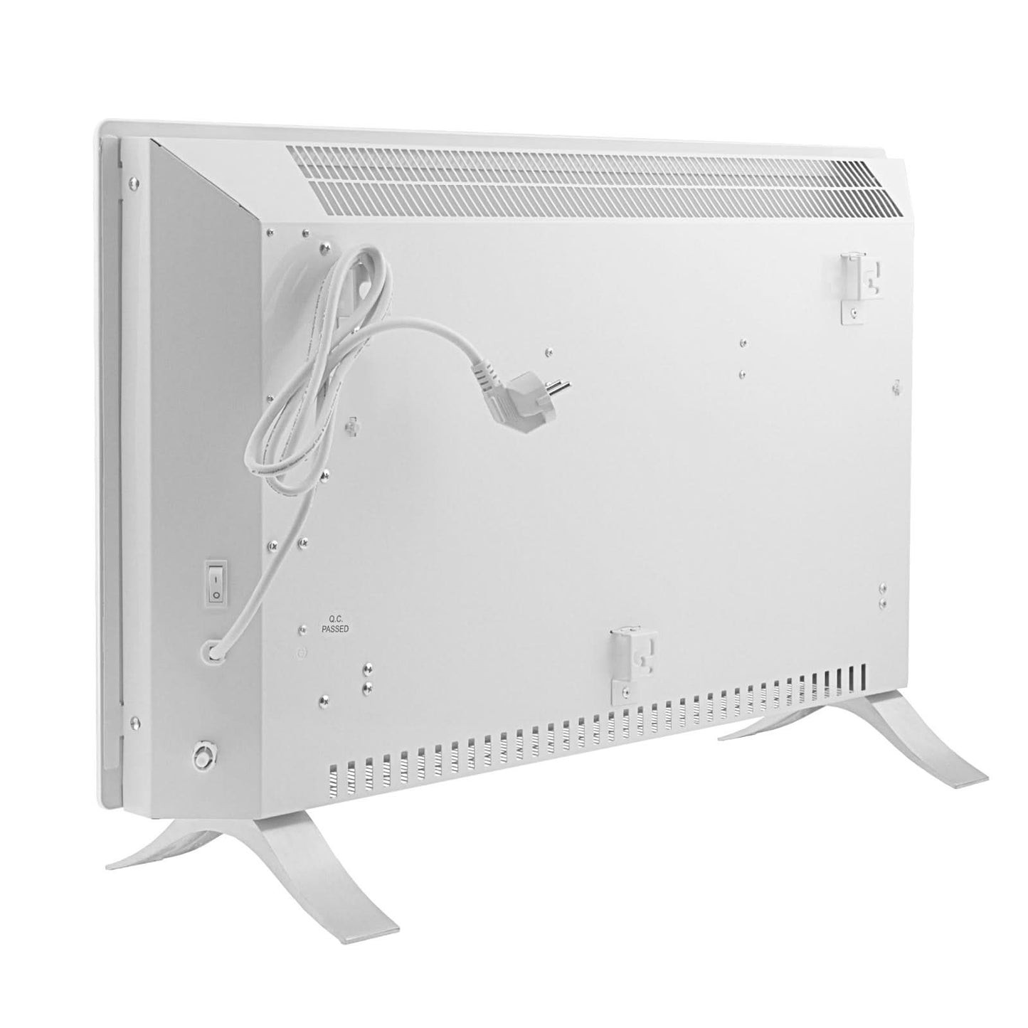 Convector Electric Denzel OptiPrime-2000, Wi-Fi, Ecran Tactil, Termostat Digital, 2000W