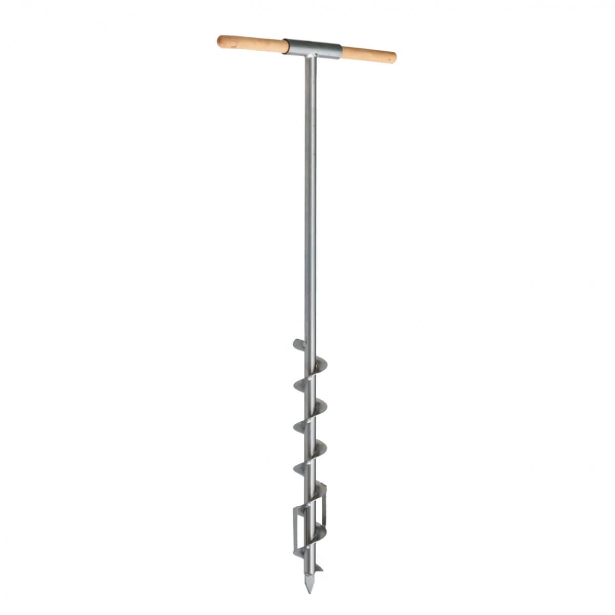 Burghiu pamant pentru stalpi gard electric, diametru 9 cm