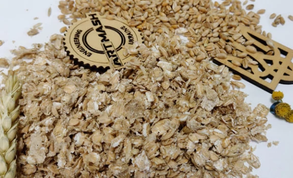 Aplatizor de cereale Artmash DZV-300 – 4 kW, 380V, 2000–4000 kg/h