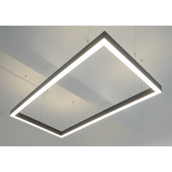 Corp LED liniar suspendat 90°, 12W, 5000K, 176 mm