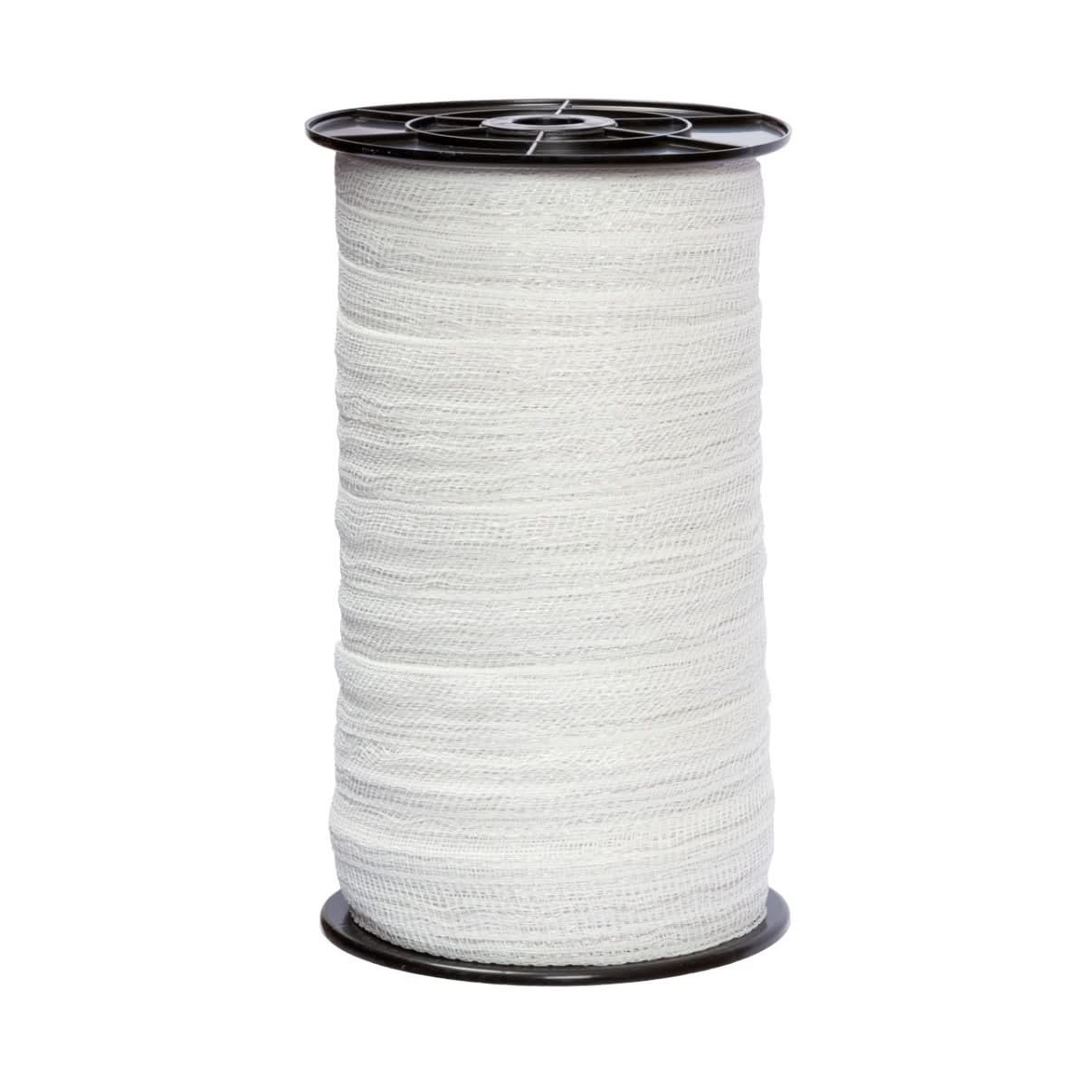 Banda gard electric 40 mm, 200 m, rezistenta la rupere 120 kg, rezistenta electrica 3,8 Ω/m