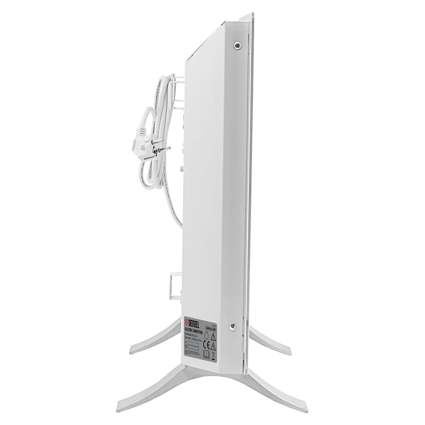 Convector Electric Denzel OptiPrime-2000, Wi-Fi, Ecran Tactil, Termostat Digital, 2000W