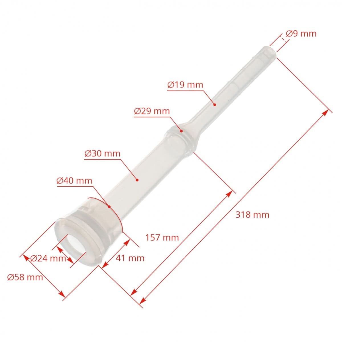 Mansoane lungi din silicon, 4 buc. pentru aparate de muls vaci