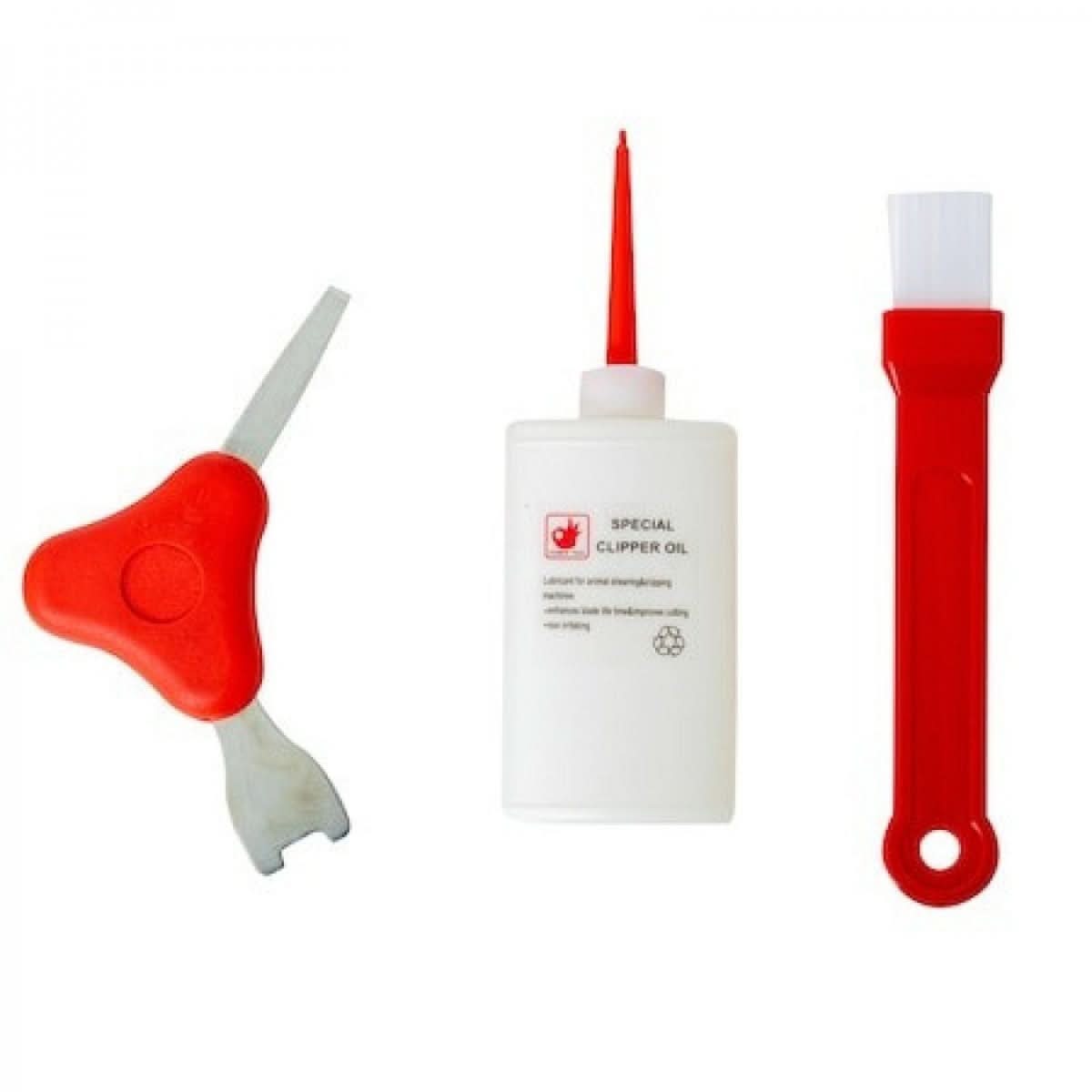 Masina electrica de tuns oi Lider MX937, 1100W, viteza reglabila 6 trepte, 13 dinti, rosie