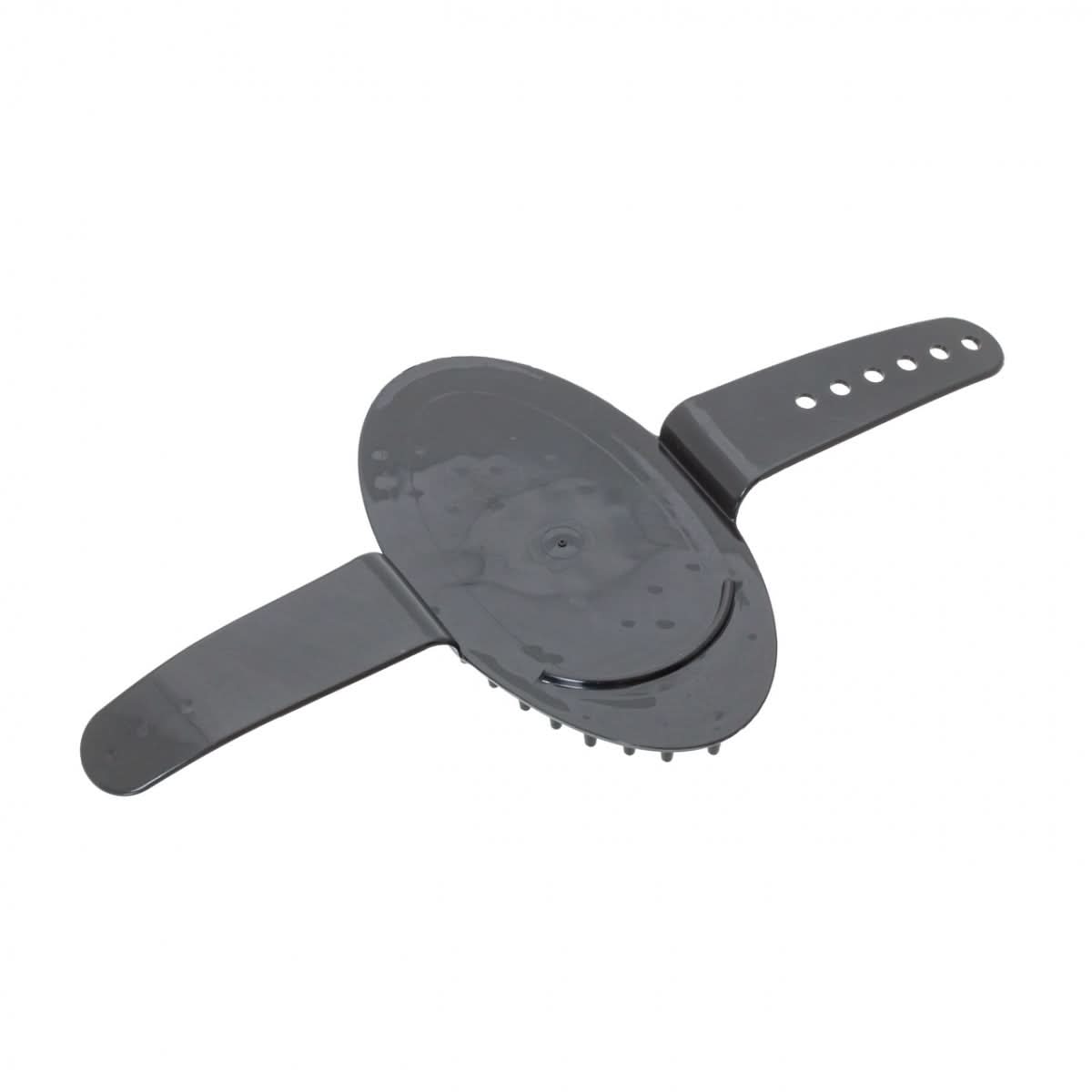 Perie de curatare si masaj din plastic, cu varfuri, pentru cabaline