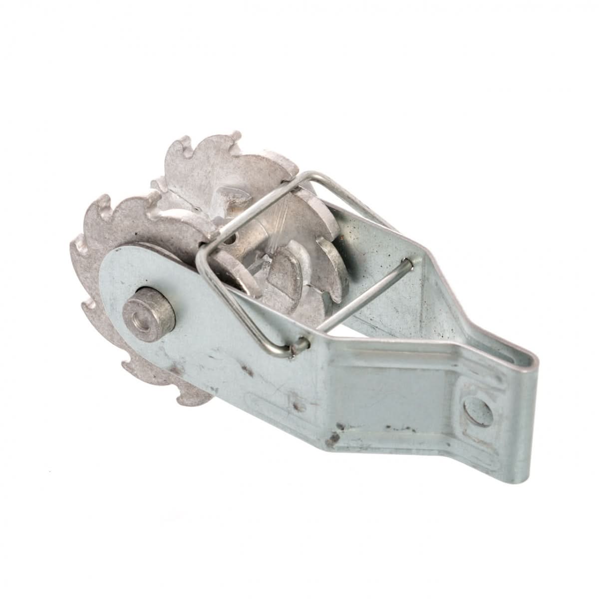 Dispozitiv cu clichet pentru tensionarea sârmei galvanizate - garduri electrice permanente