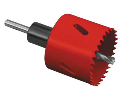 Carota bimetalica 140 mm, profesionala, pentru gaurire precisa in lemn, metal si zidarie