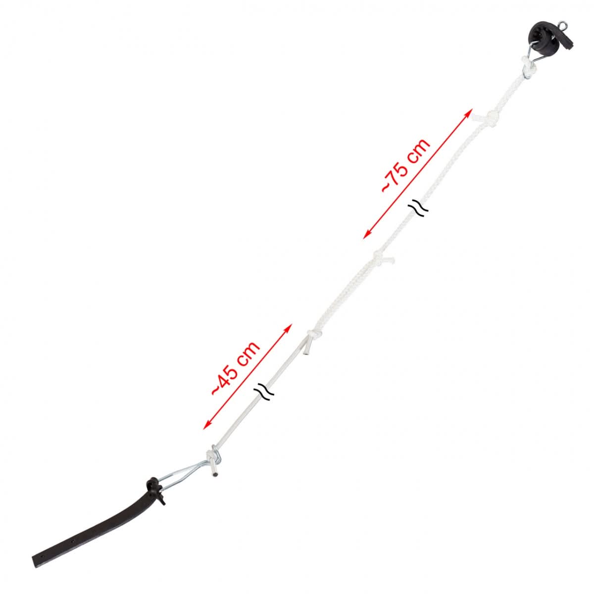 Suport coada pentru vaci, 3 buc