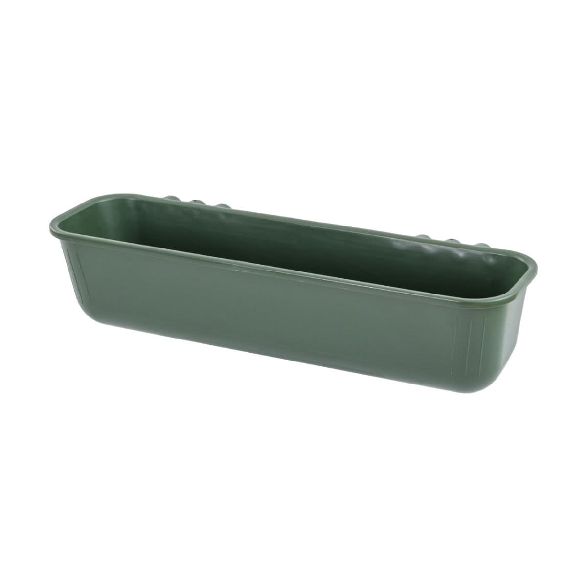 Hranitoare plastic 42 litri pentru bovine 100x35x24 cm, cu agățare pe perete