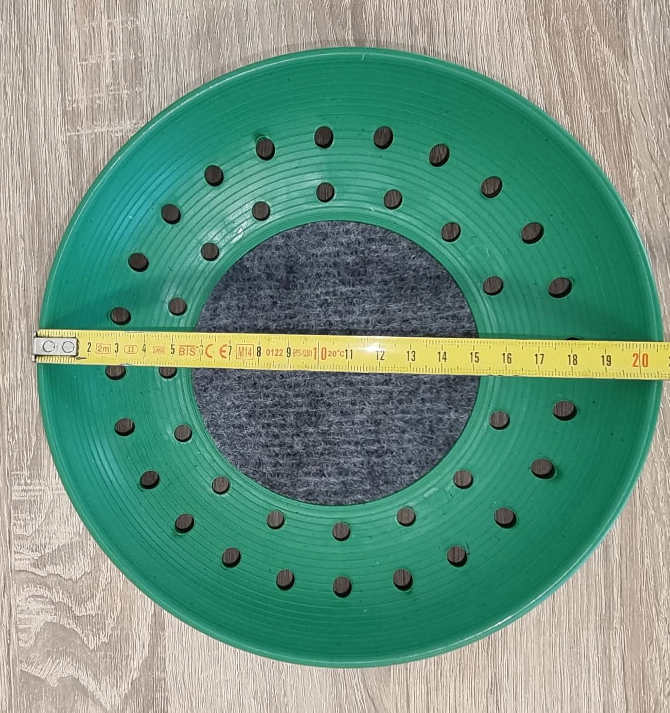 Cuibar porumbei ZEP, plastic, diametru 20.5 cm, inaltime 5 cm, usor de curatat