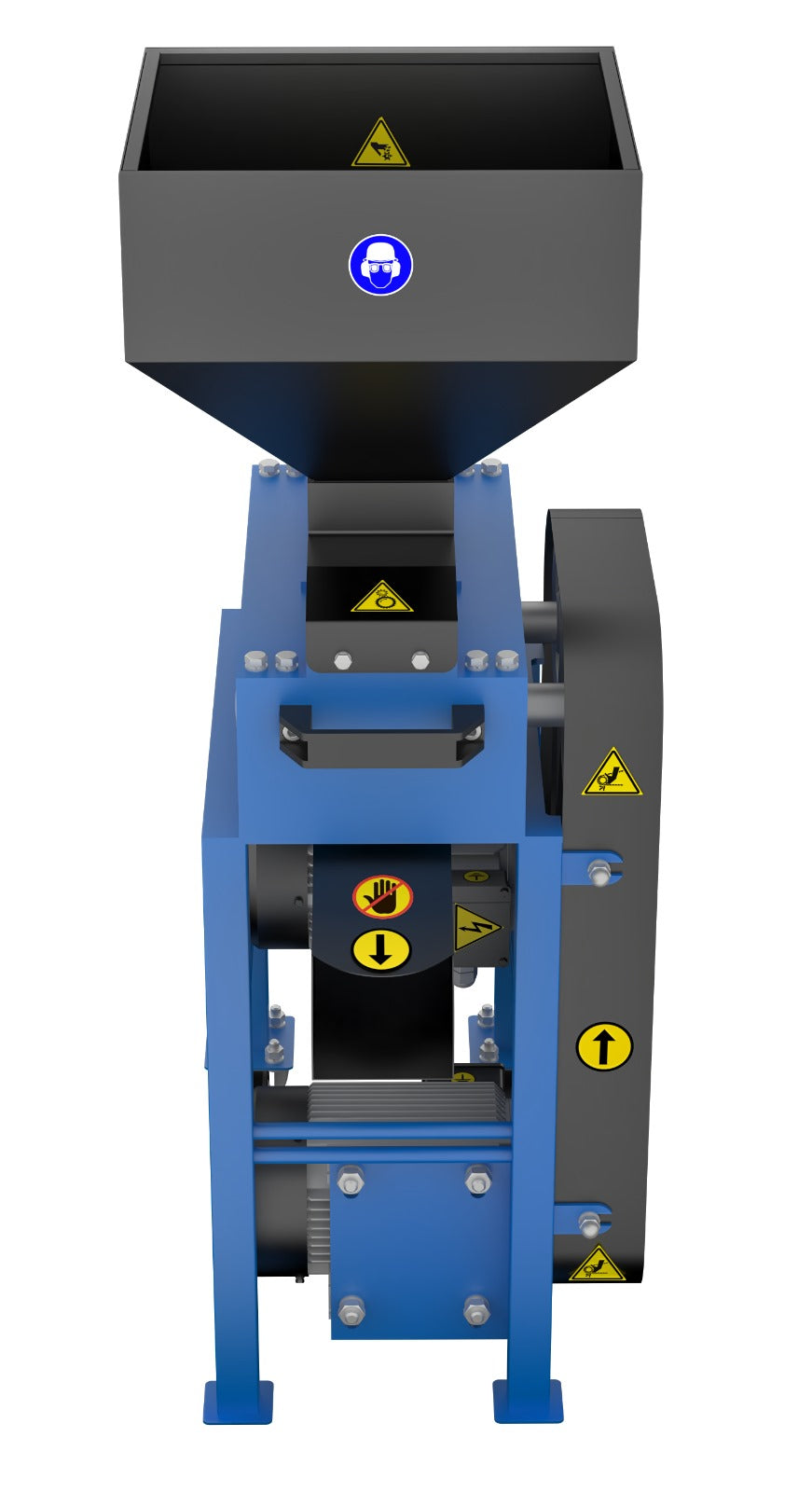 Aplatizor de cereale Hercule TMC 380V, compact, dublu motor, ideal pentru ferme mici