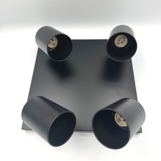 Spot patrat reglabil 4xGU10, 250x150x250 mm