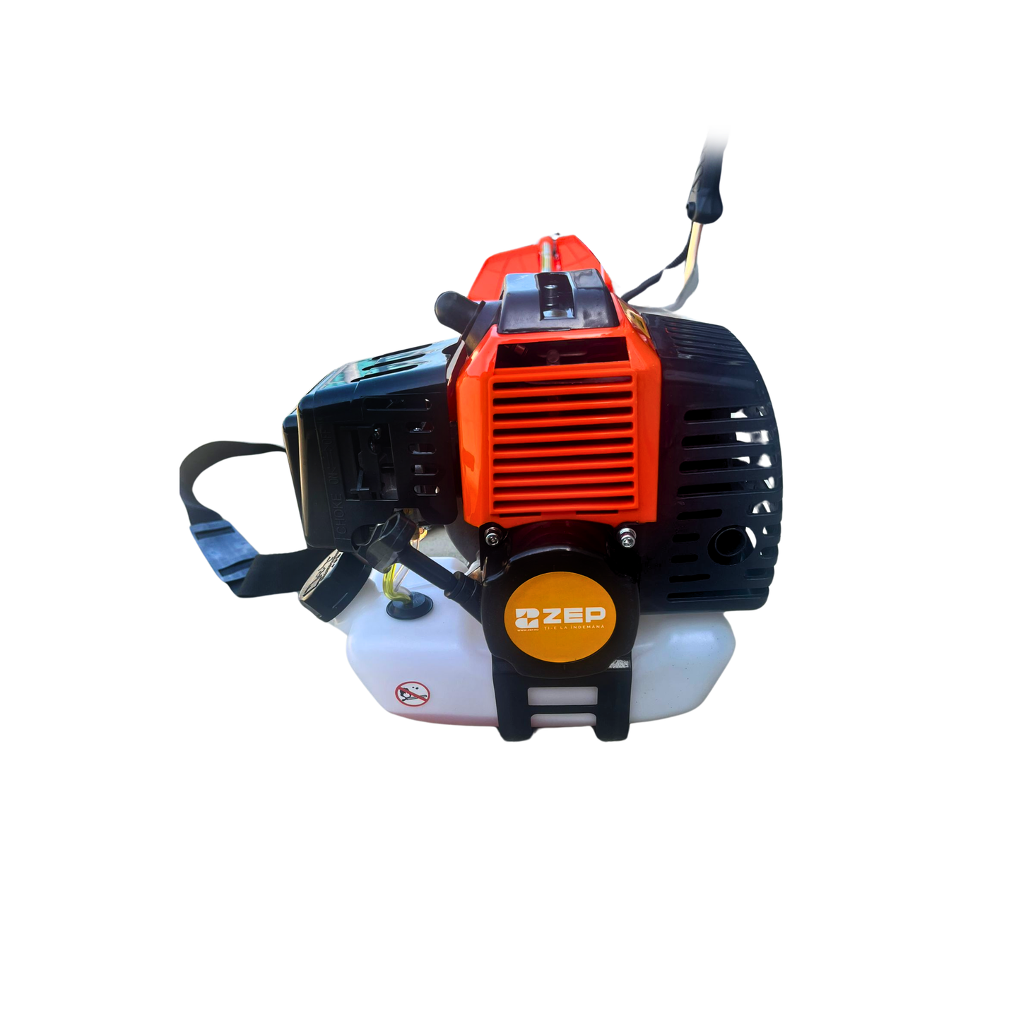 Motocoasa benzina ZEP TITAN 5.9CP , motor 2T, 52cc, 9000 RPM, rezervor 0.75L, cu ham si accesorii