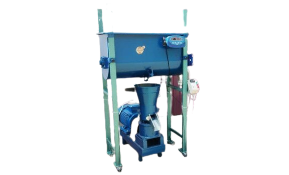 Granulator furaje ZEP GKP-15 Artmash cu role conice, motor 15 kW, matrita 4 mm, productie pana la 450 kg/ora