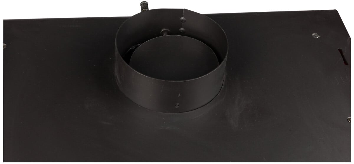 Semineu pe lemne cu cuptor si termometru Evotools Plus 12.2 kW, randament 84.16%, certificat EcoDesign, incalzire pana la 85 m²