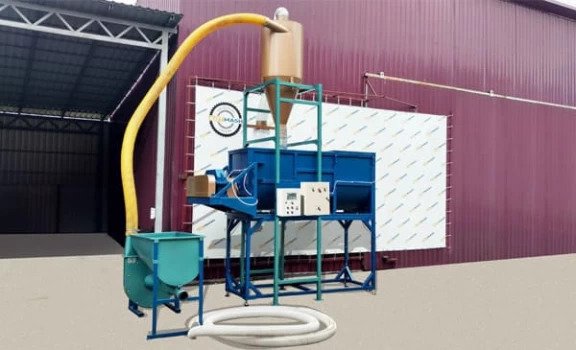 Moara cu aspiratie si ciclon PPZ-22 Artmash, 22 kW, 2000–3000 kg/ora, 380V, productie Ucraina