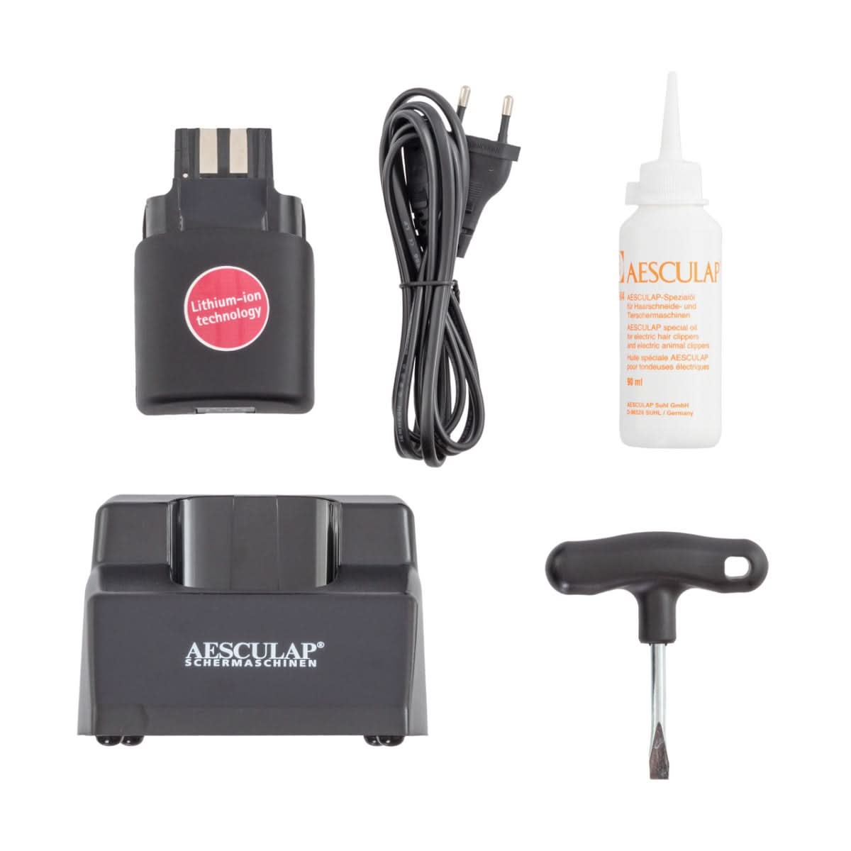 Masina tuns bovine acumulator 21.8V 21/23 cutite 2 acumulatori geanta Aesculap Econom NOVA CLA