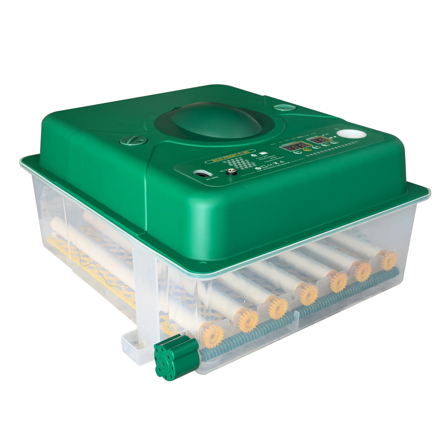 Incubator automat ZEP ECO PROFI C-36 pentru oua, 36 oua gaina, consum redus, control digital, intoarcere automata