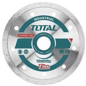 Disc diamantat continuu TOTAL pentru ceramica, taiere umeda, 125 mm